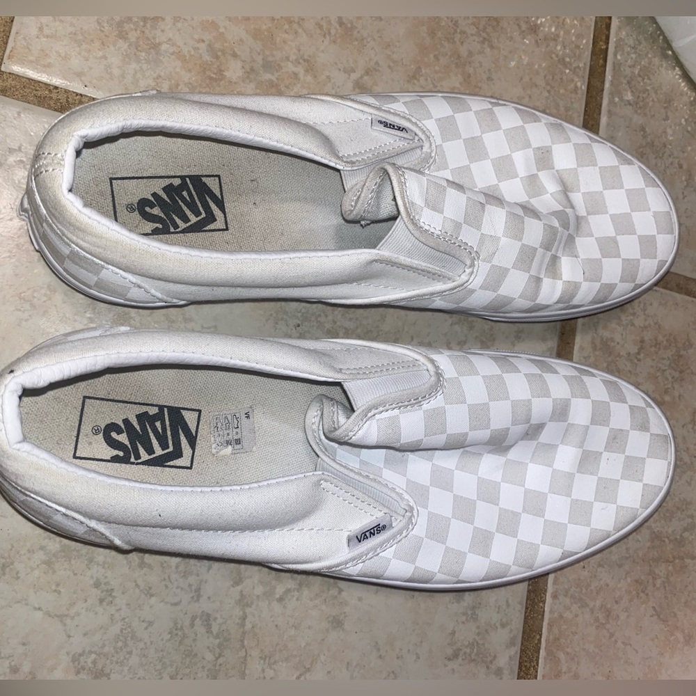 VANS CHECKERBOARD SLIP-ON SHOE